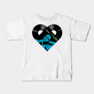 Coltrane Jazz Vinyl Love Kids T-Shirt